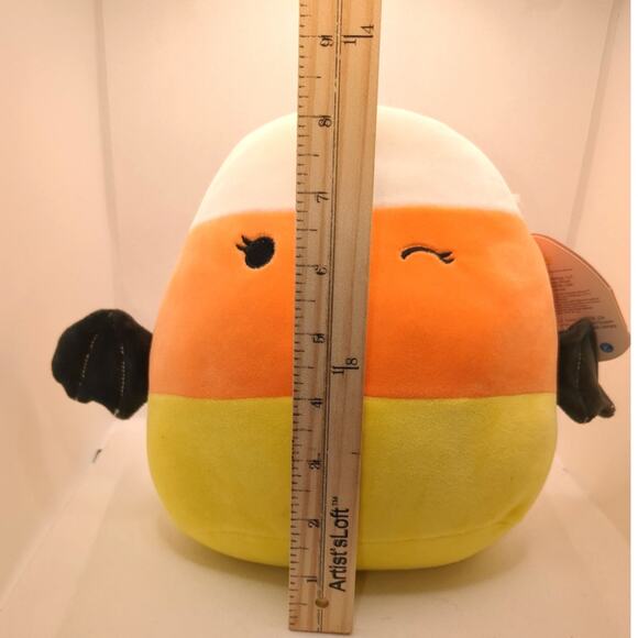 Squishmallows Casey the Candy Corn Bat 9-Inch Plush Stuffie Stuffed Animal 2022 - Picture 2 of 8
